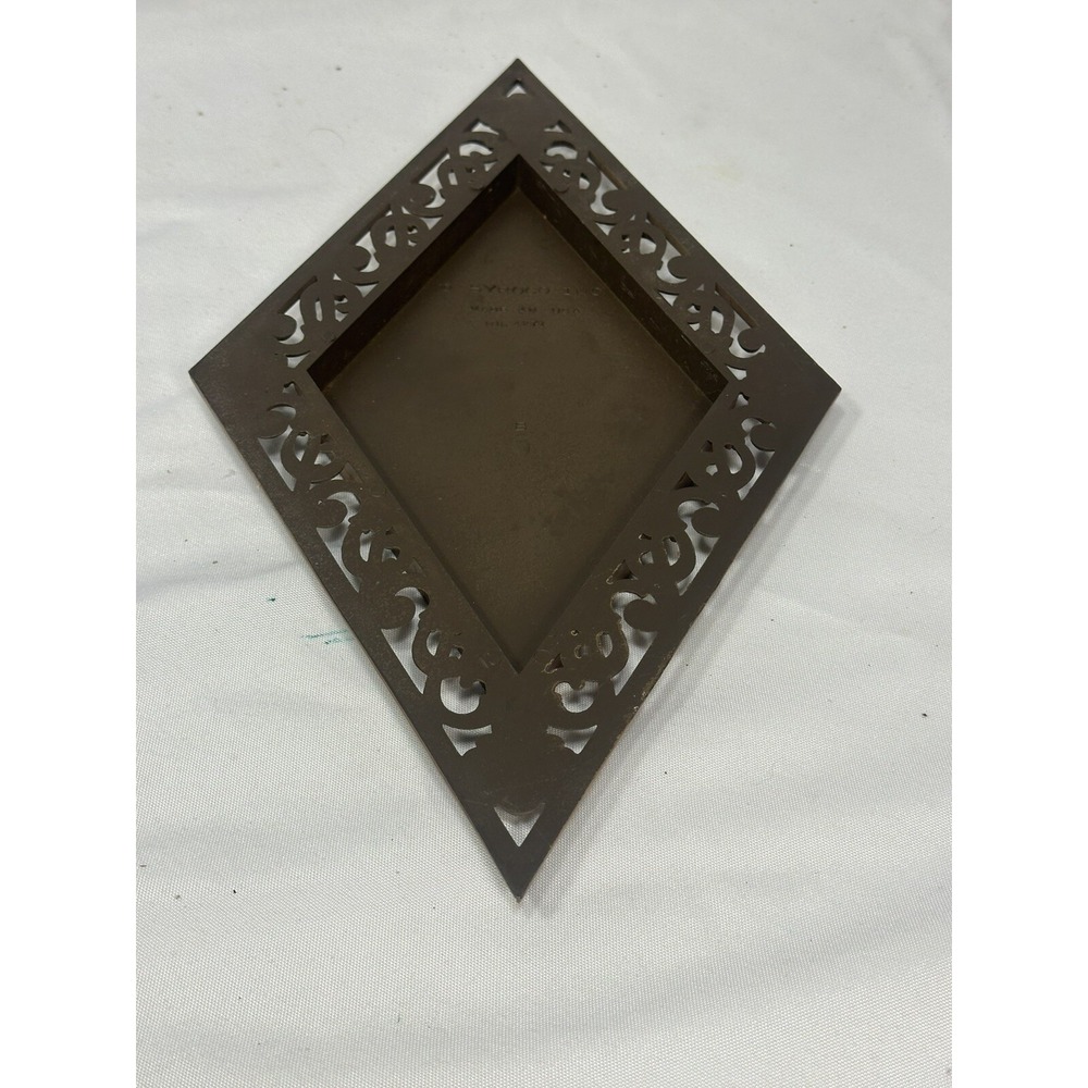 syroco wall plaques vintage plastic brown NO 4271 KEY - Picture 5 of 6